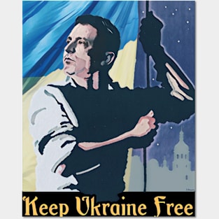 Support Ukraine Posters and Art